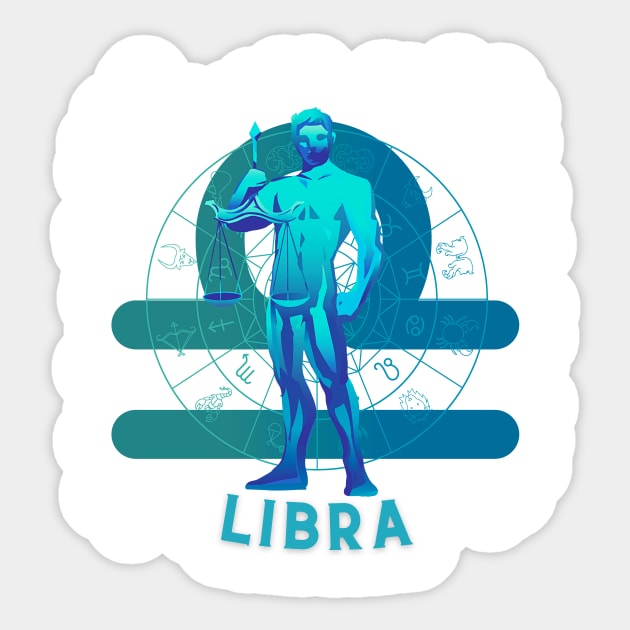 Libra Shirt facts Sticker by pmeekukkuk